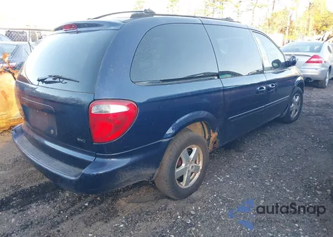 2006 Dodge Grand Caravan Sxt из США, поврежденный, VIN 2D4GP44L86R637192